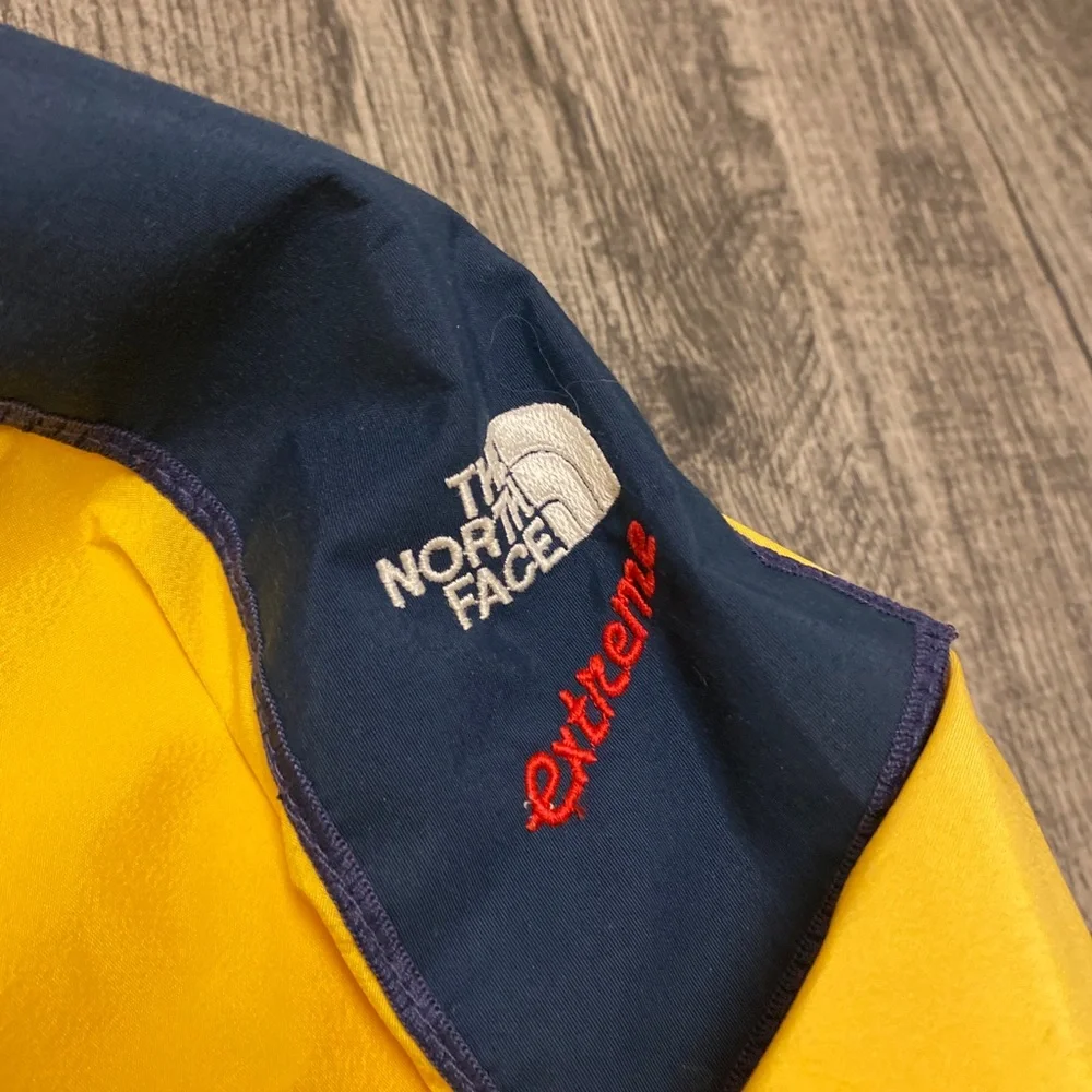 Vintage Made In USA The North Face Extreme Jacket W/ Gor Tex Size M Yellow Black